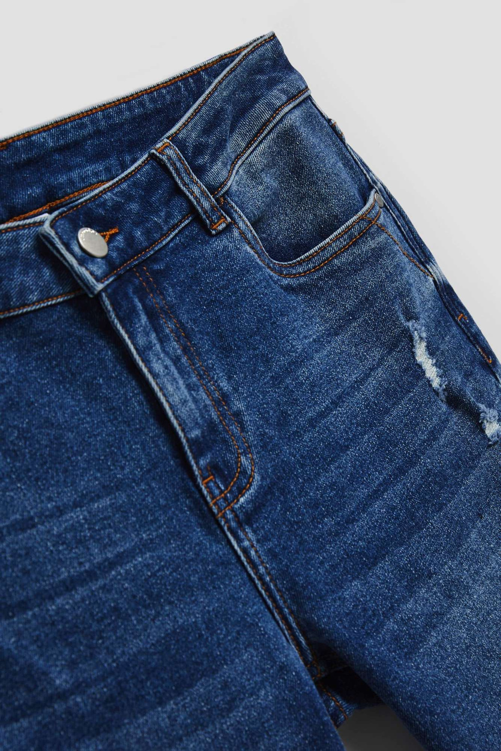 Marisse Navy Blue Boyfriend Jeans