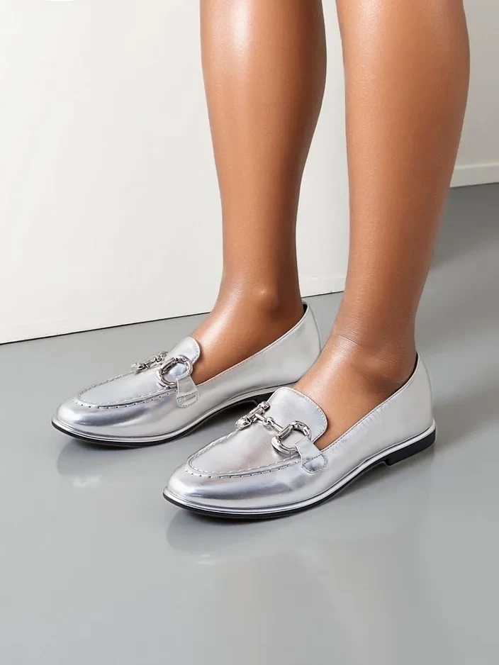 Resti Women&#039;s Moccasins Metalla