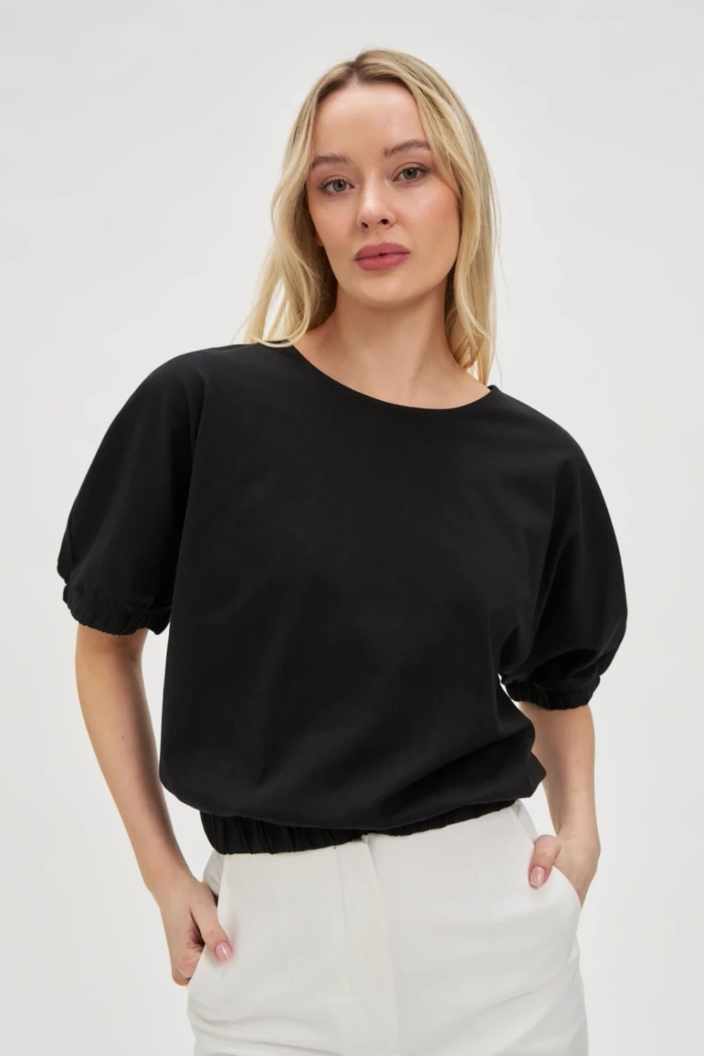 Marisse Womens T-Shirt L-Ts-4618 Black