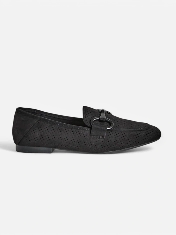 Resti Ladies perforated moccasins Laamba