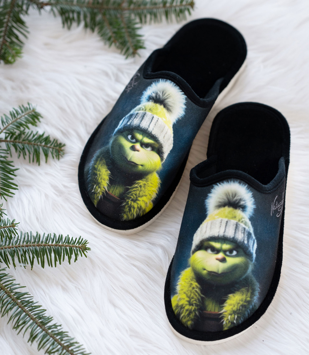 Дамски чехли Natural Style NS-107, черни