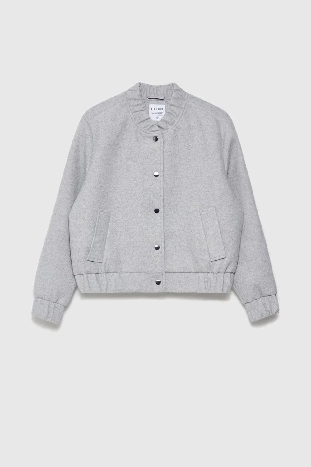 Marisse Women's Jacket L-Ku-4616 Grey Mel