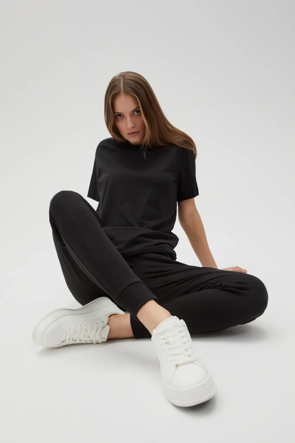 Marisse Women's Tracksuits L-Dr-4600 Black