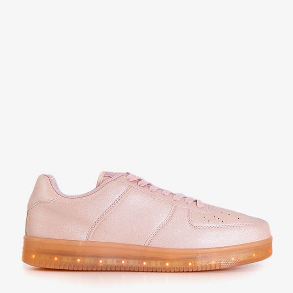 Resti Pink women&#039;s sports shoes glowing Led Dream