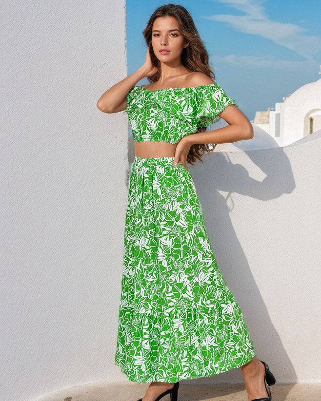 Resti Patterned women's set