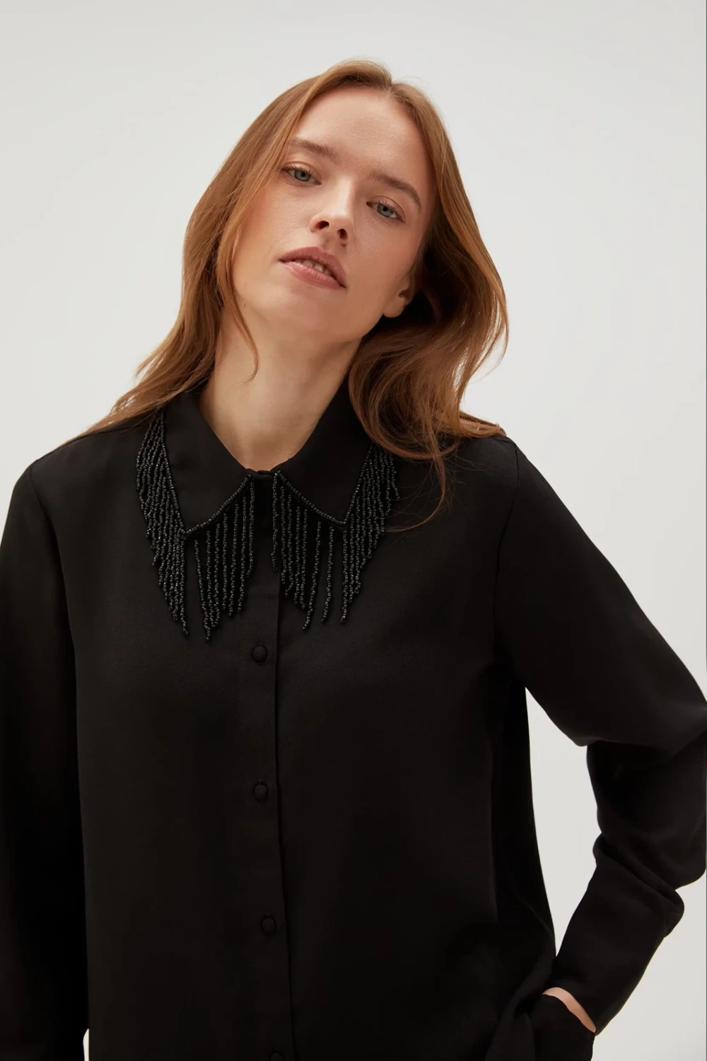 Marisse Women's Shirt Z-Ko-4536 Black