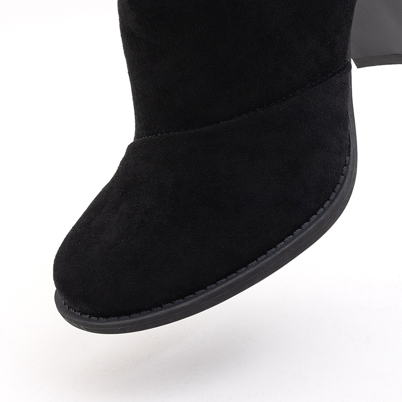 Resti Black women&#039;s boots with cutouts Plinara