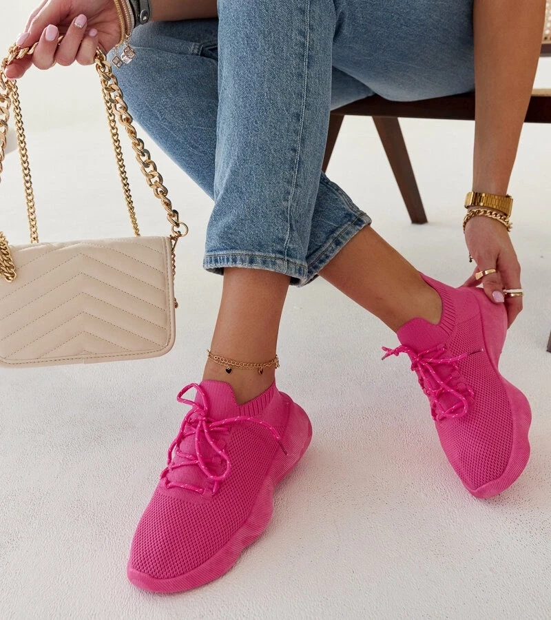 Gemre Adidași sportivi Roshni de culoare roz închis