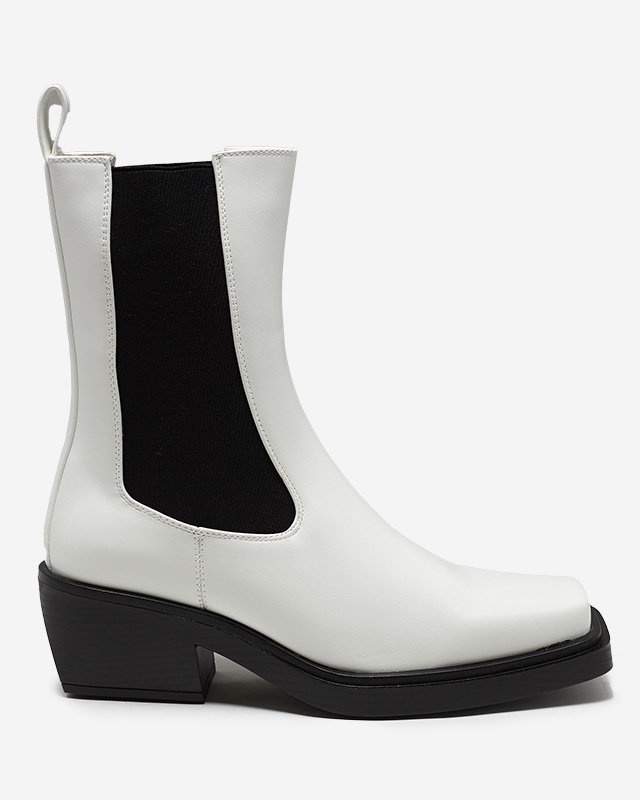 Resti White women&#039;s high slip boots Darran - Footwear
