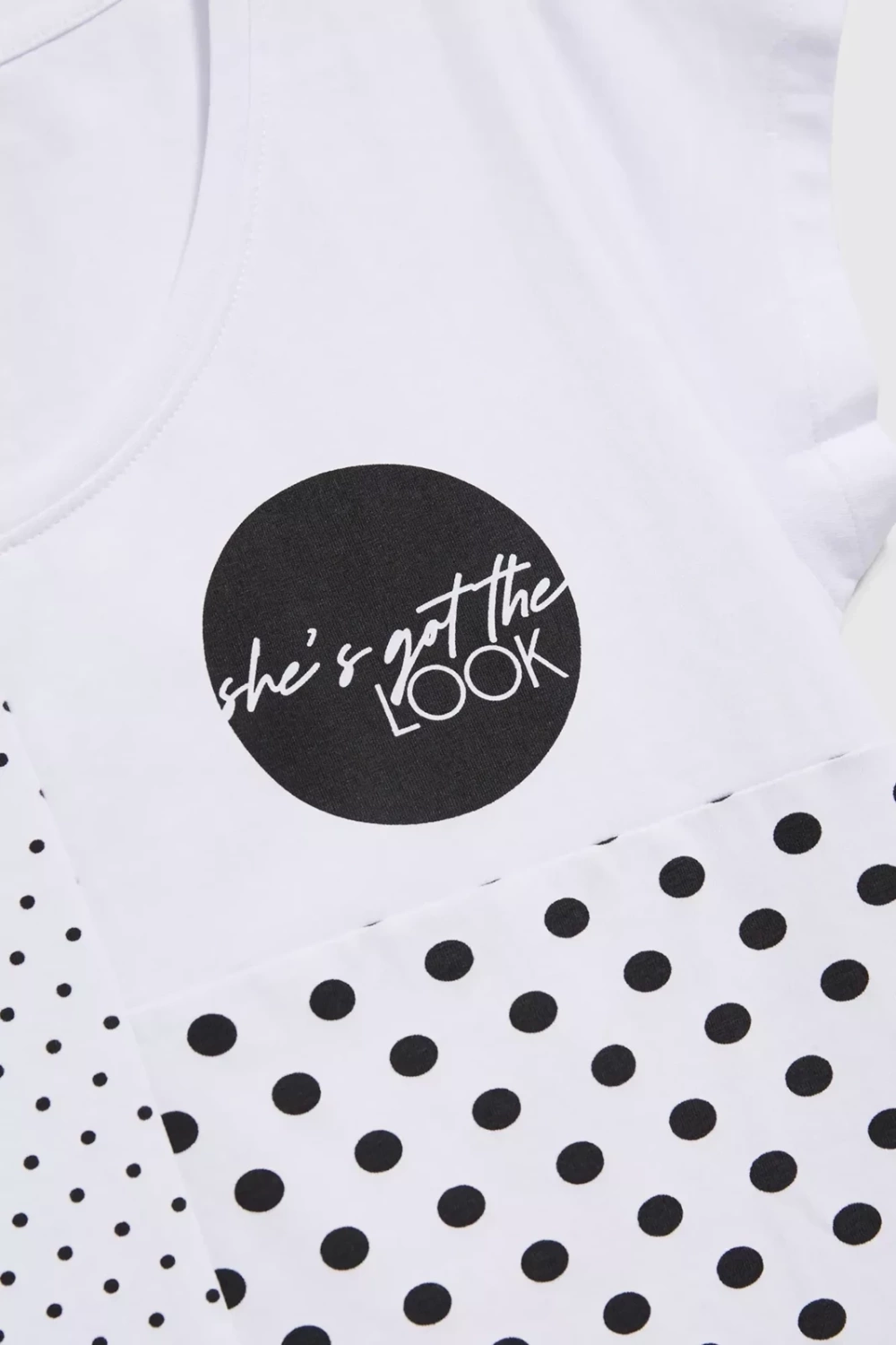 Women's T-shirt with dots MOODO