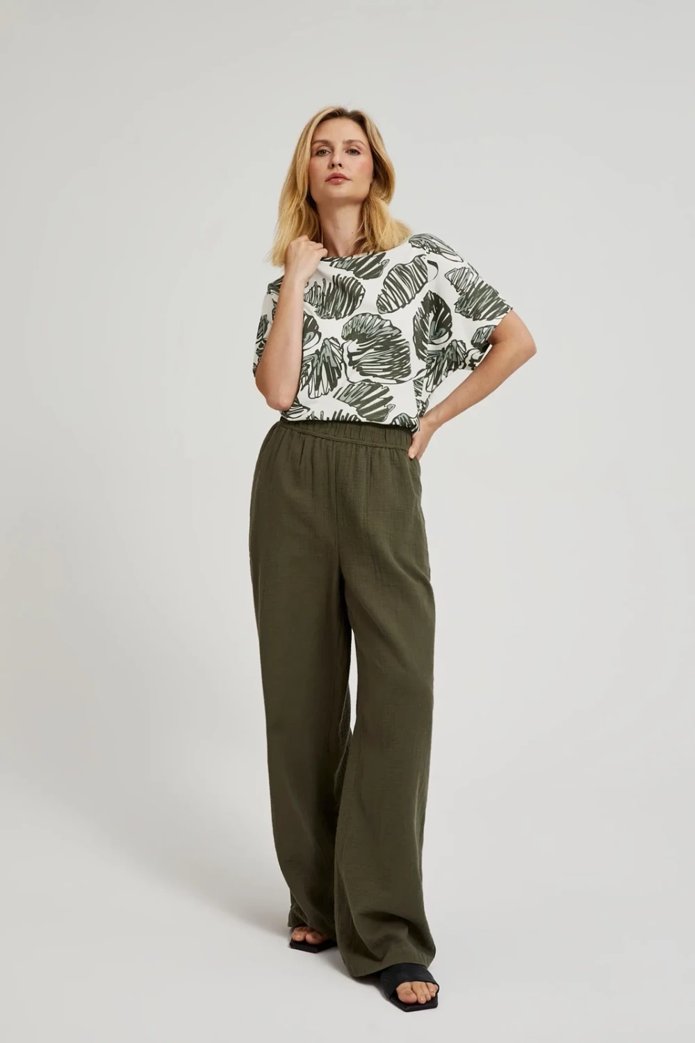 Marisse Women's Blouse L-Ts-4409 D.Brown