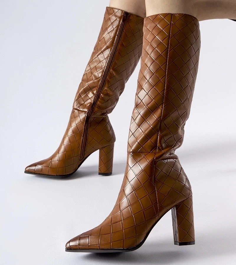 D/CEO Black insulated boots Castro