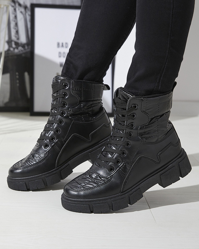 Resti Black women&#039;s non-heated Qertera bagger boots