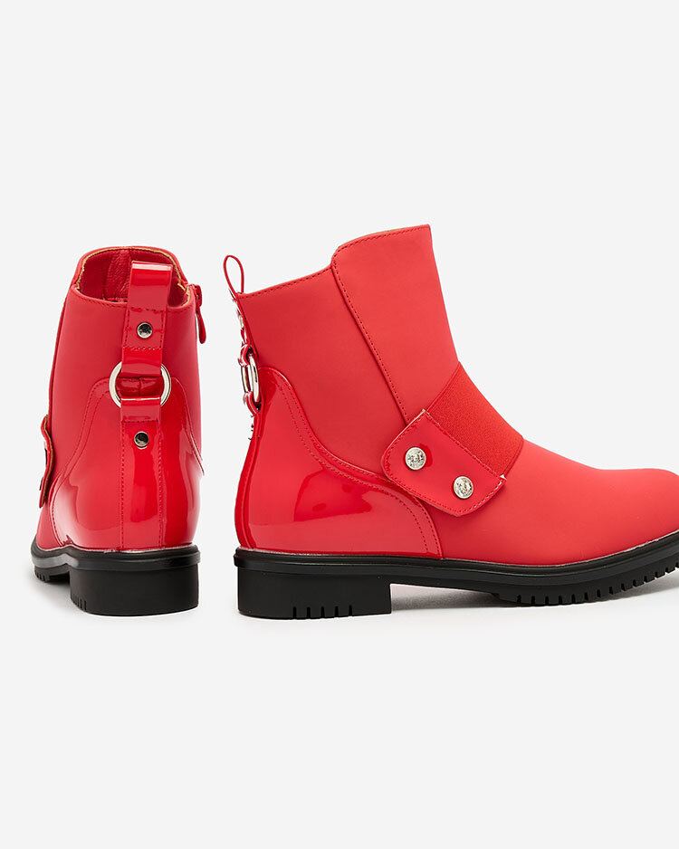 Resti Red matte women&#039;s boots Setipfa