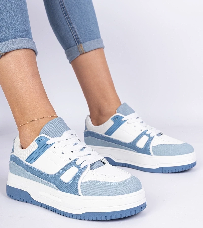 Gemre Adidași sportivi de damă albaștri Pretta