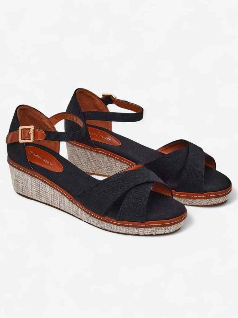 Resti Women&#039;s wedge sandals without toe Terrific