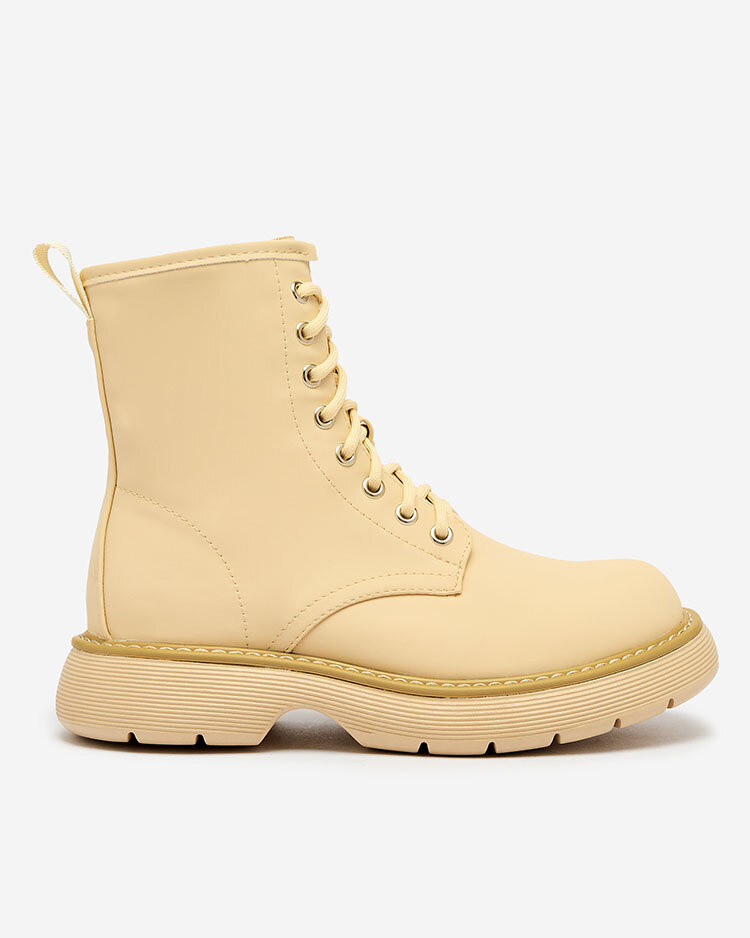 Resti Matte beige women&#039;s boots Kucillo