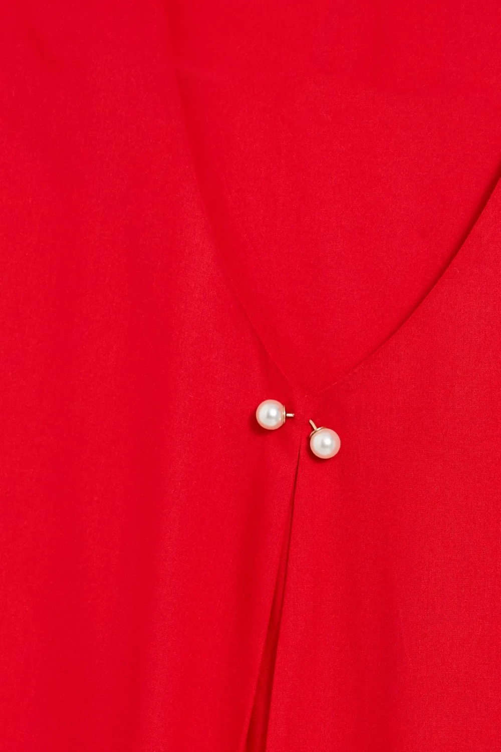 Marisse Red Viscose Shirt