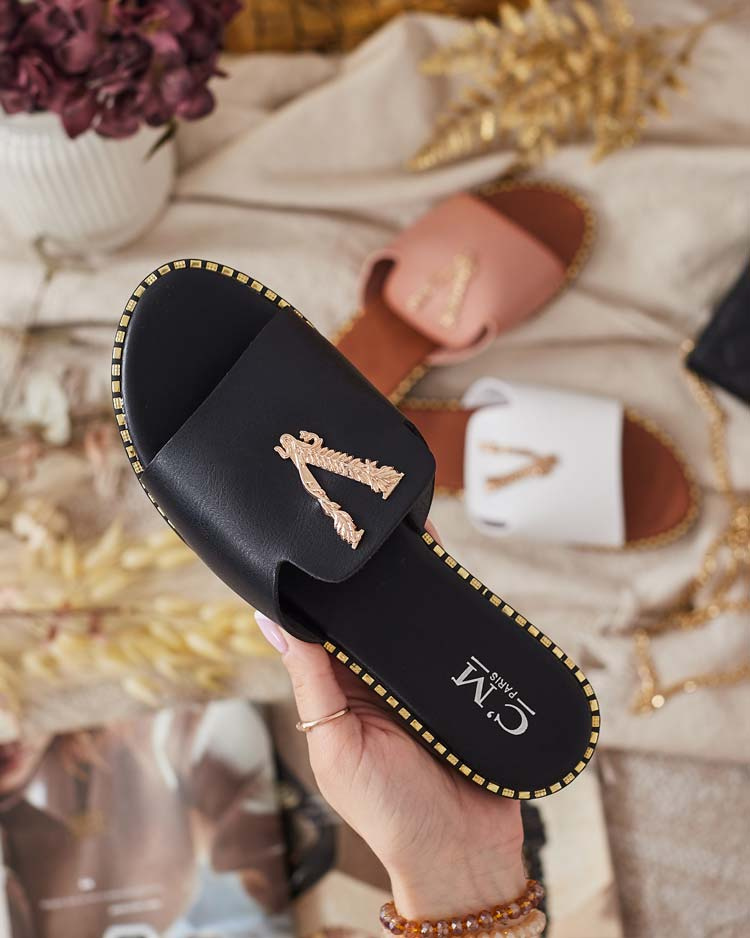 Dámske eco kožené žabky Resti Royalfashion