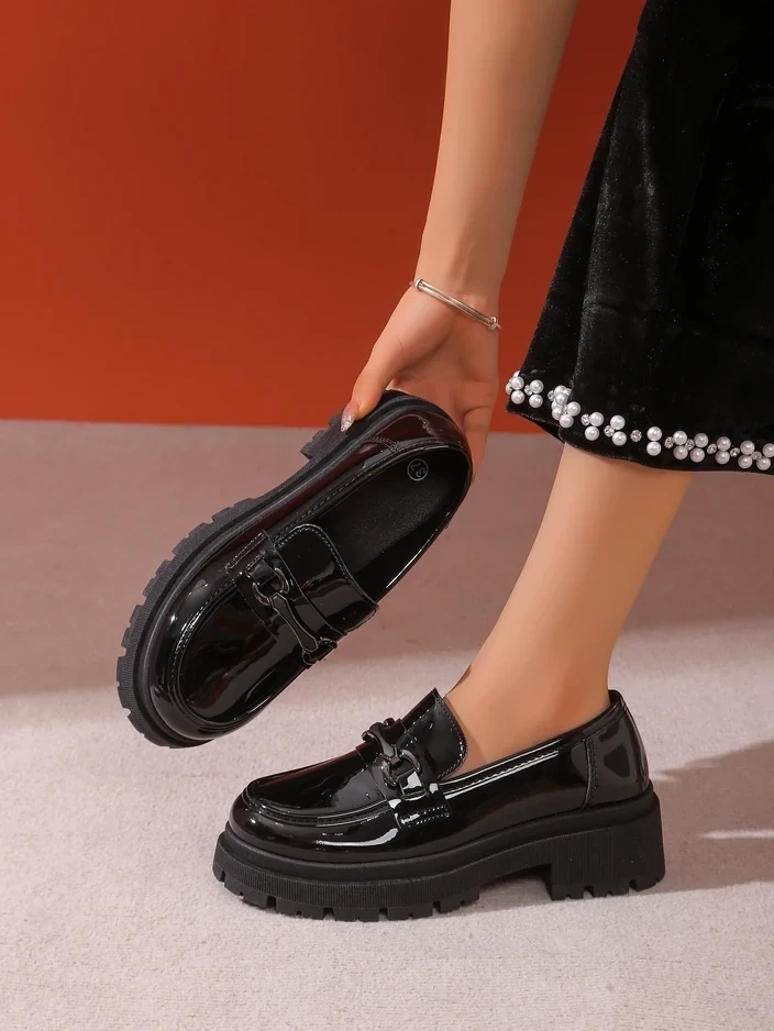 Resti Ladies&#039; patent moccasins Berieta