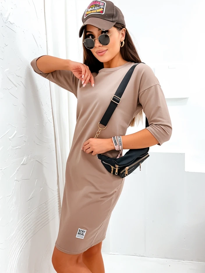 Resti Women's fabric mini dress