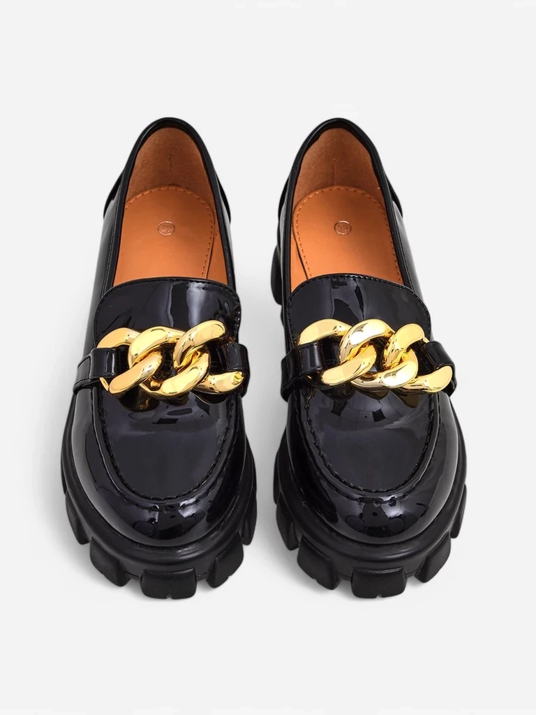 Resti Women&#039;s patent loafers Pellis