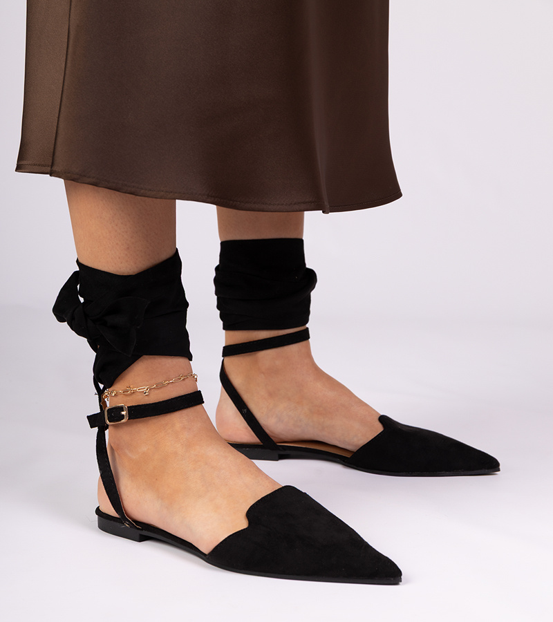 Gemre Balerini negri cu talpă joasă Mella