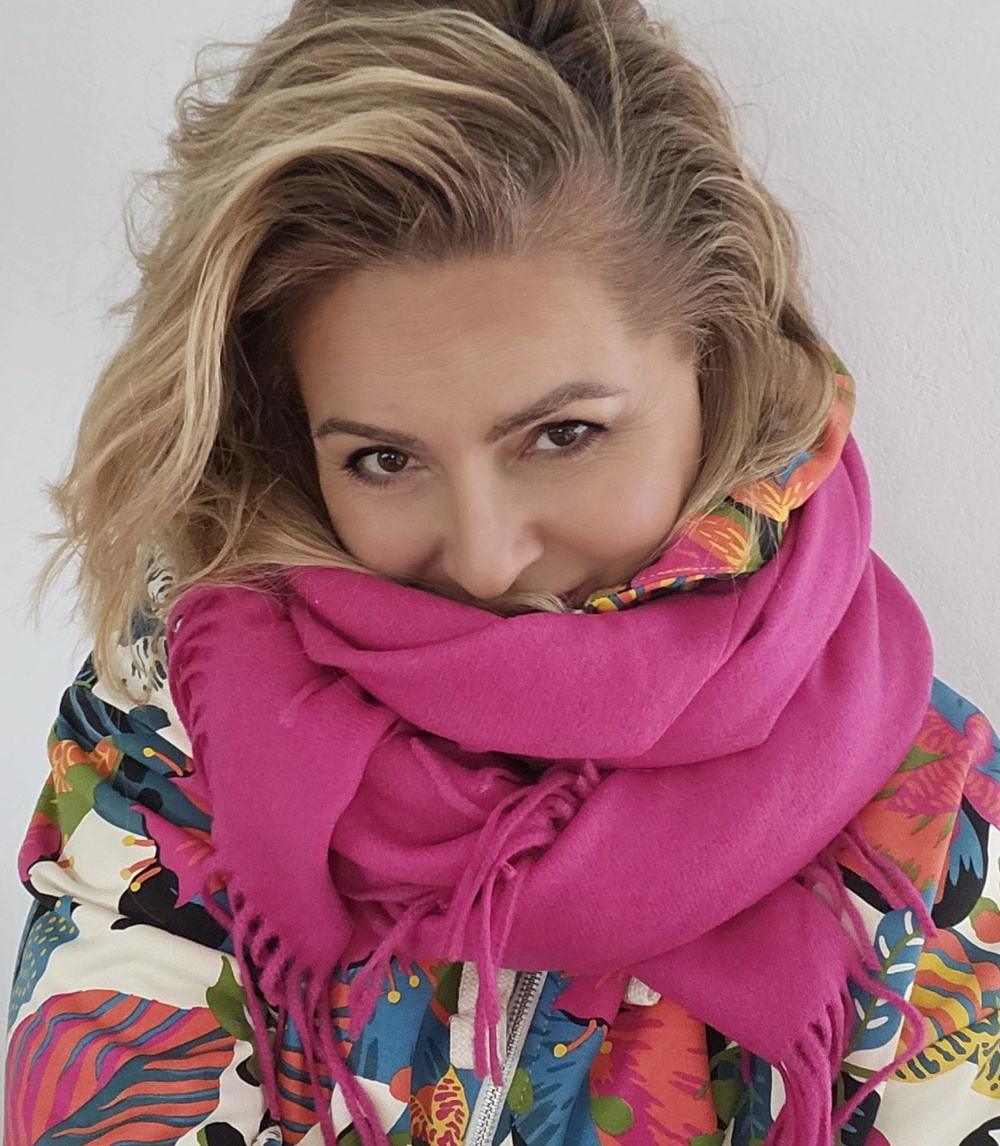 Pri Scarf Thick scarf tassels single color warm soft 200x70 cm