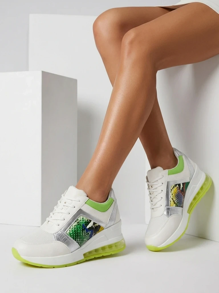 Дамски кецове на платформа Resti Dinoss