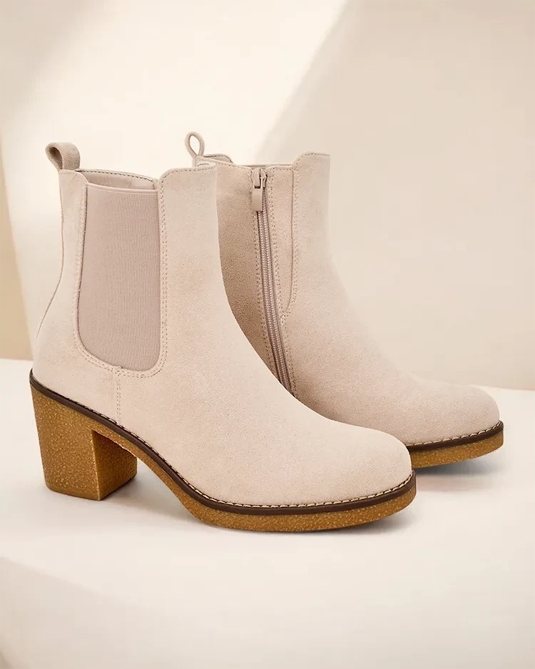 Resti Eco-suede women&#039;s boots on the post Bregianka