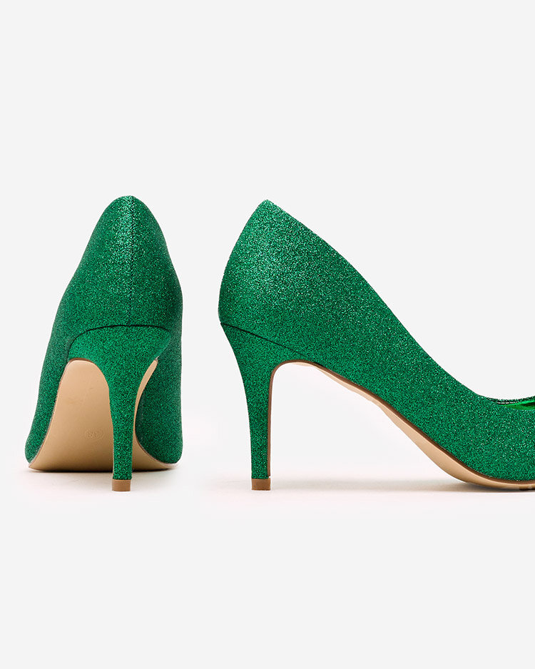Resti Women's stiletto pumps with glitter Matomliso