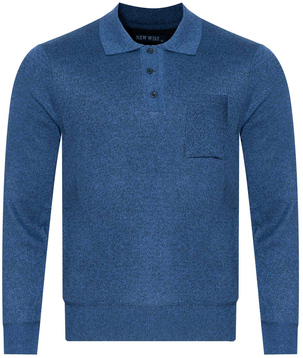 НОВА тениска WISE в тъмносиньо