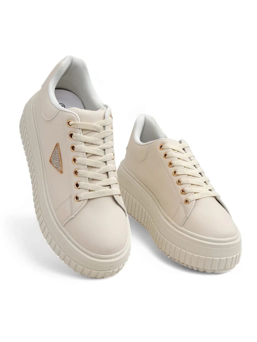 Resti Women's platform sports sneakers with Alcape print