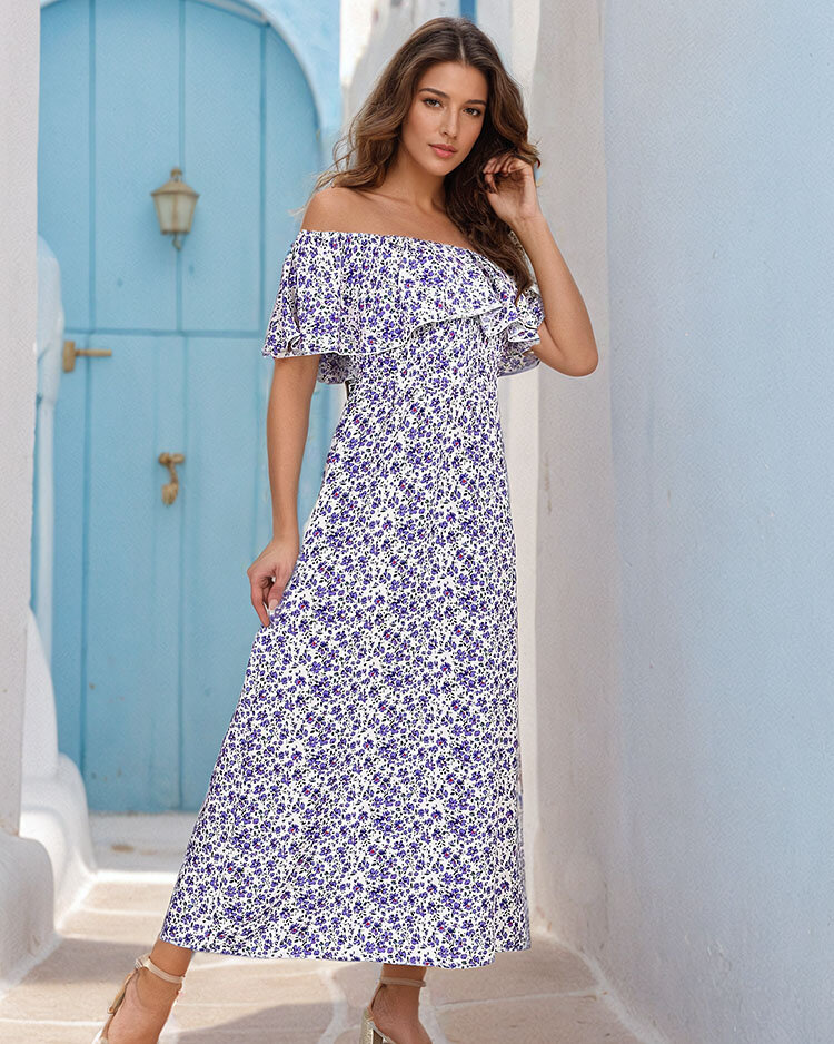 Resti Women's midi dress a'la hiszpanka