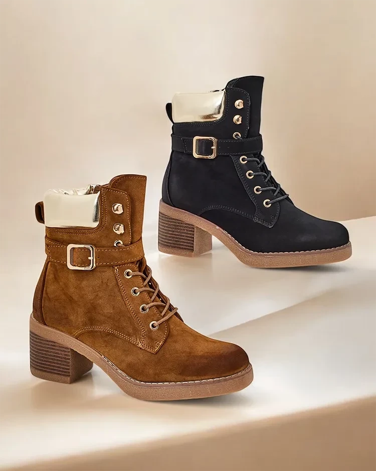 Resti Women's low-heeled ankle boots Nedelin