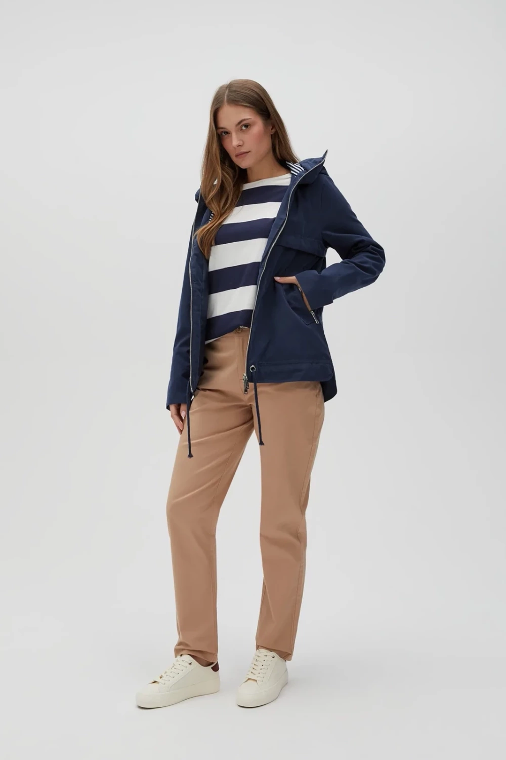 Marisse Women's Jacket L-Ku-4611 Navy