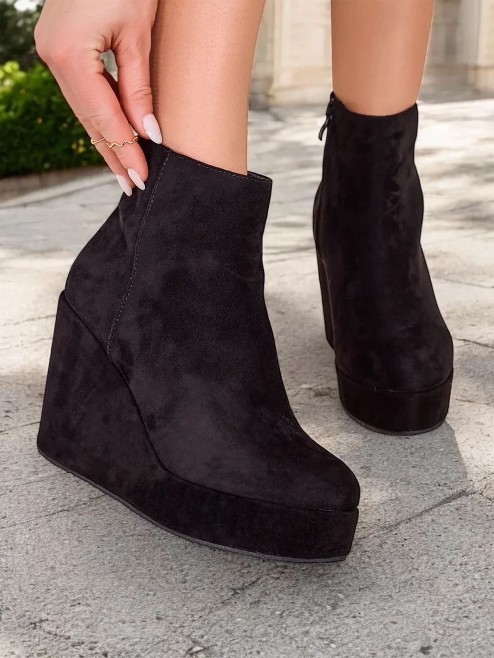 Resti Women's Wedge Ankle Boots Sieffa