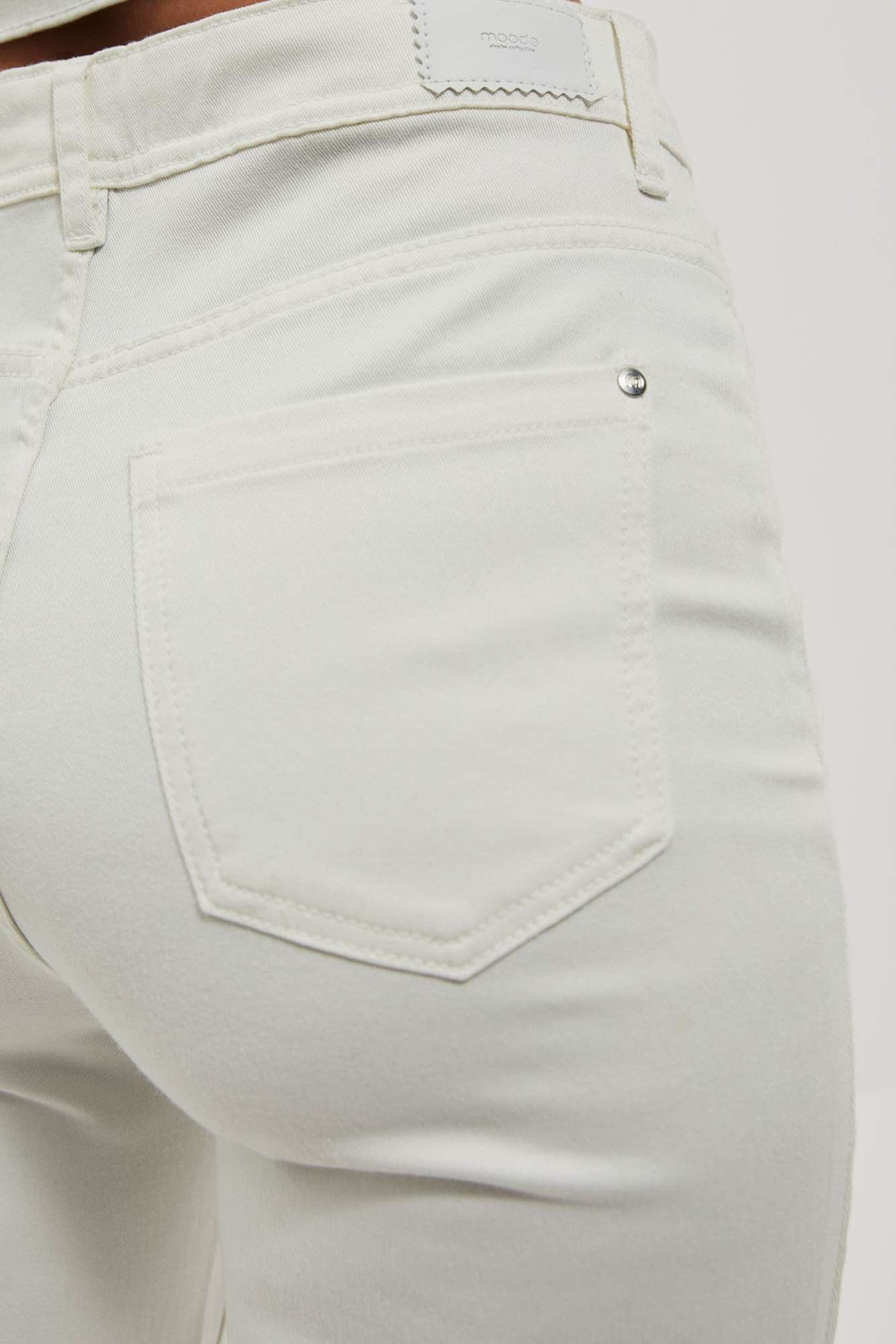 Marisse Women&#039;s Jeans L-Je-4000 Off White