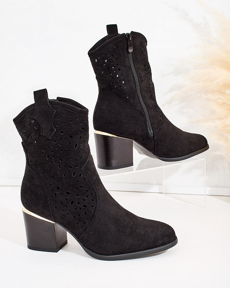 Resti Women&#039;s low-post openwork Mozie boots