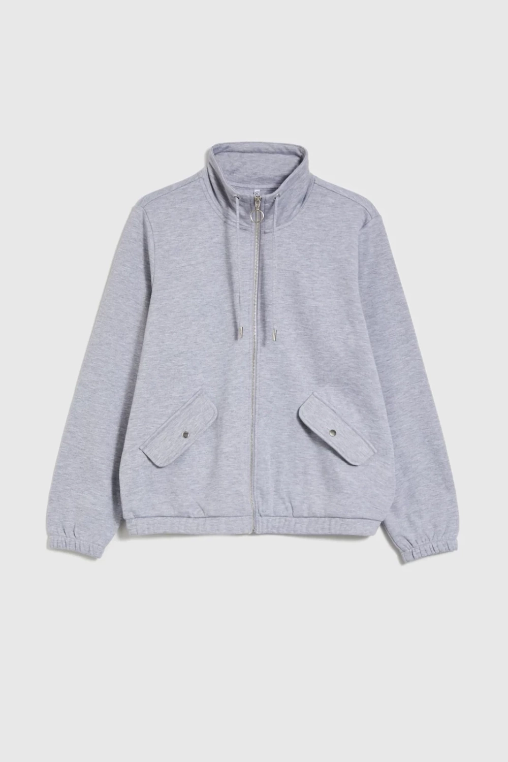 Marisse WOMEN'S SWEATSHIRT Z-BL-4811 L.GREY MEL