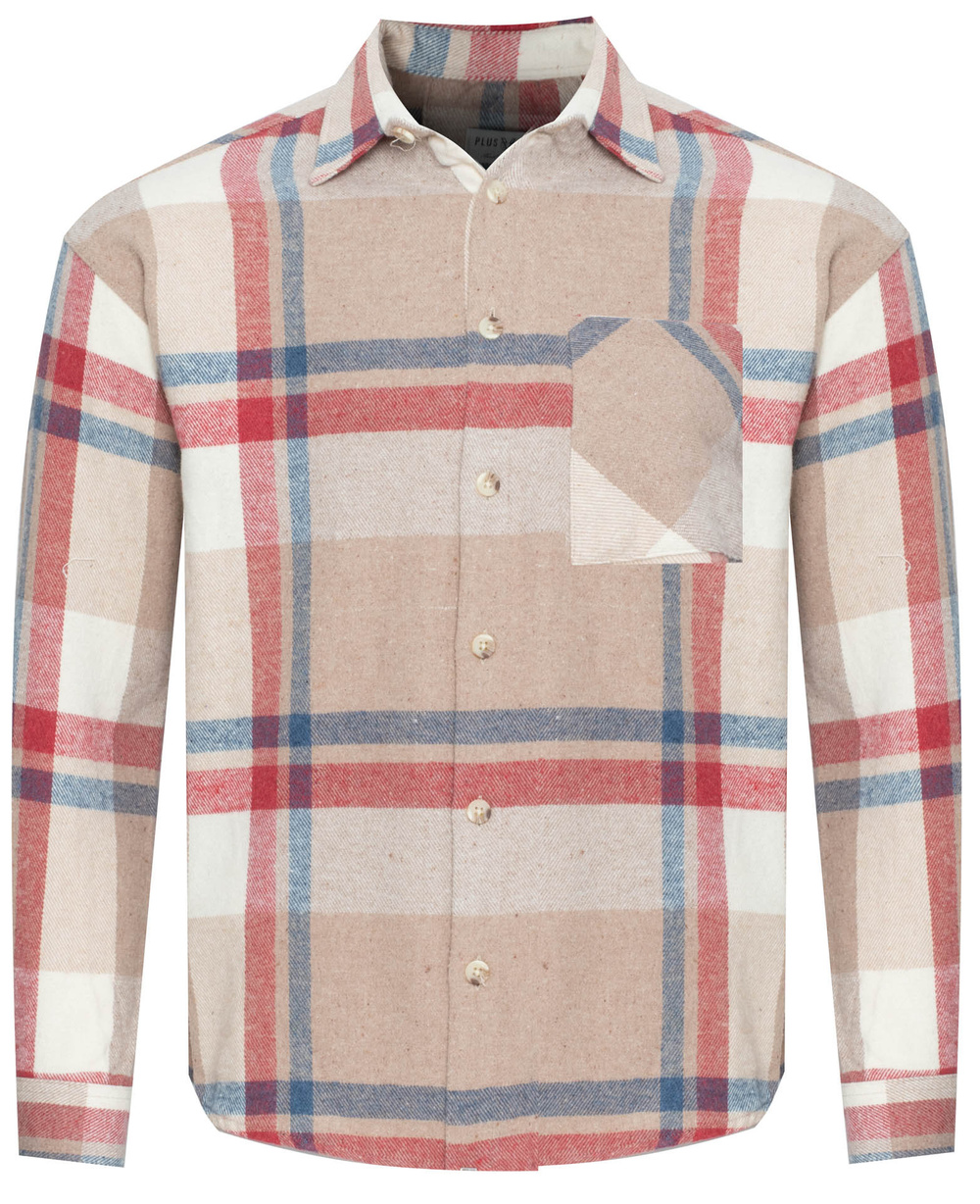 Мъже - Червено-синьо-бежово яке