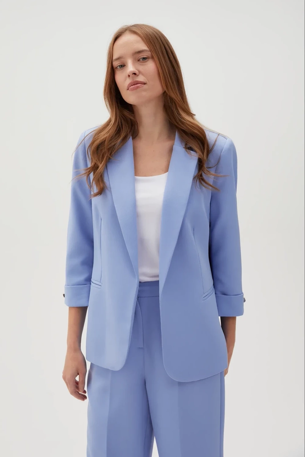 Marisse Women&#039;s Jacket L-Mr-4605 Blue