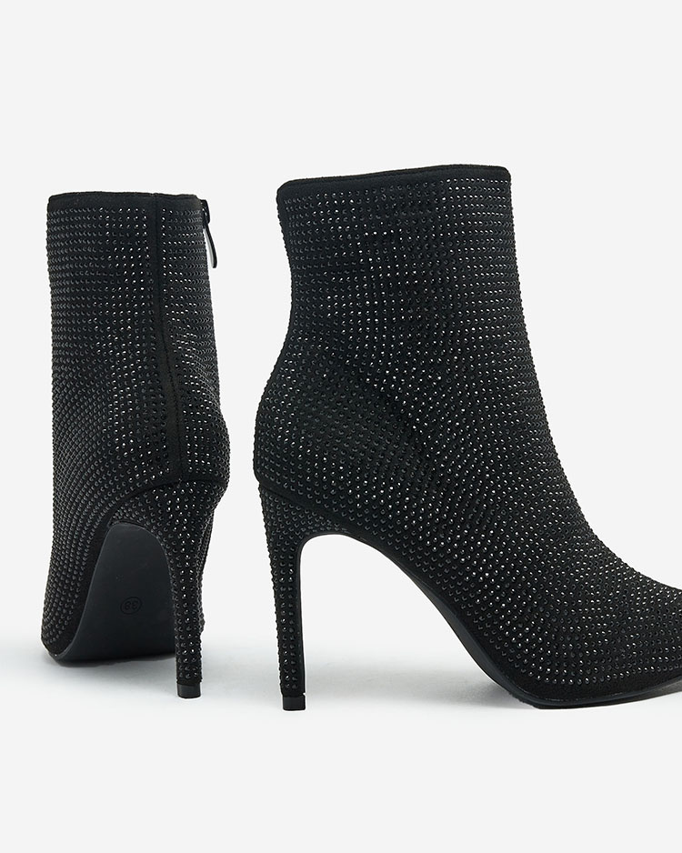 Resti Women&#039;s Lekirisa Zirconia Stiletto Boots