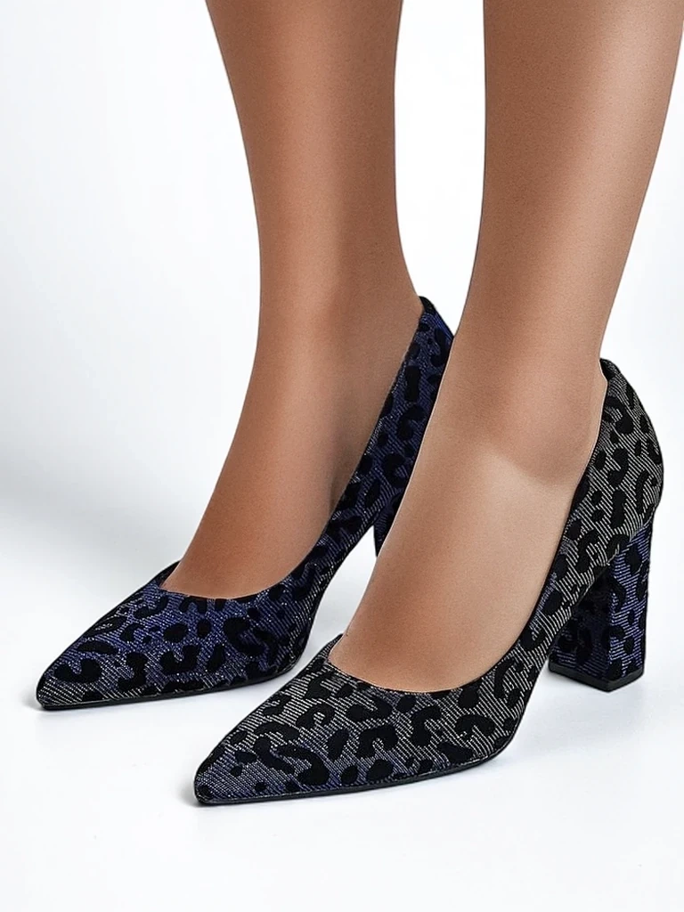 Resti Women's leopard print pumps Leoart