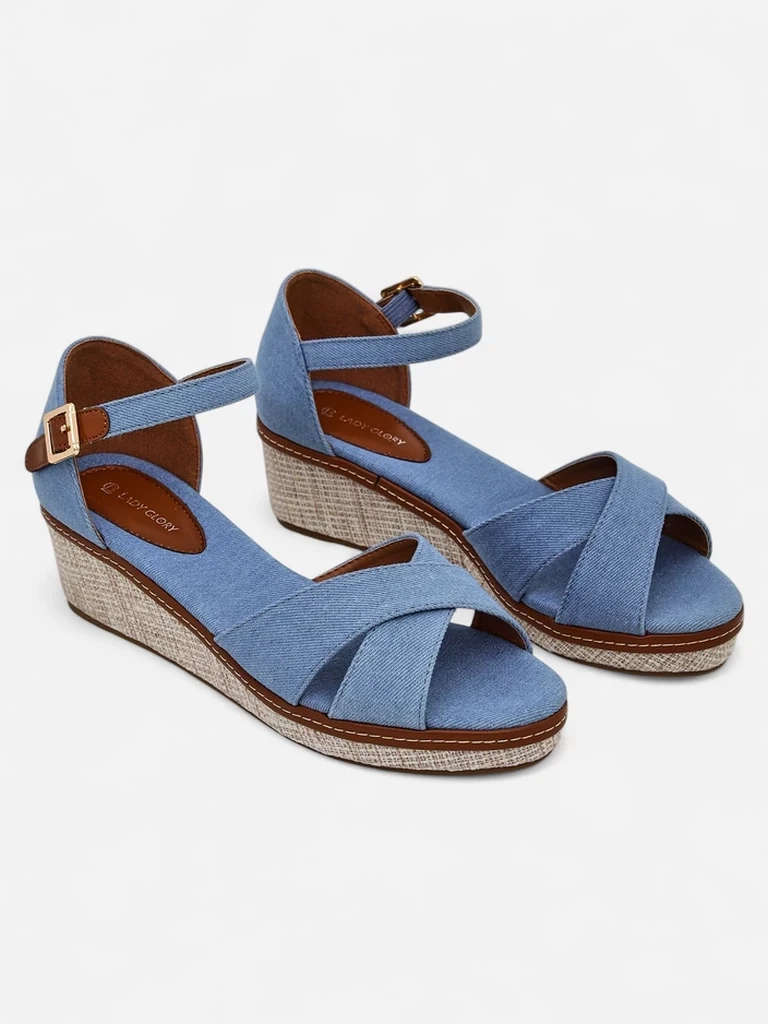 Resti Women's wedge sandals without toe Terrific