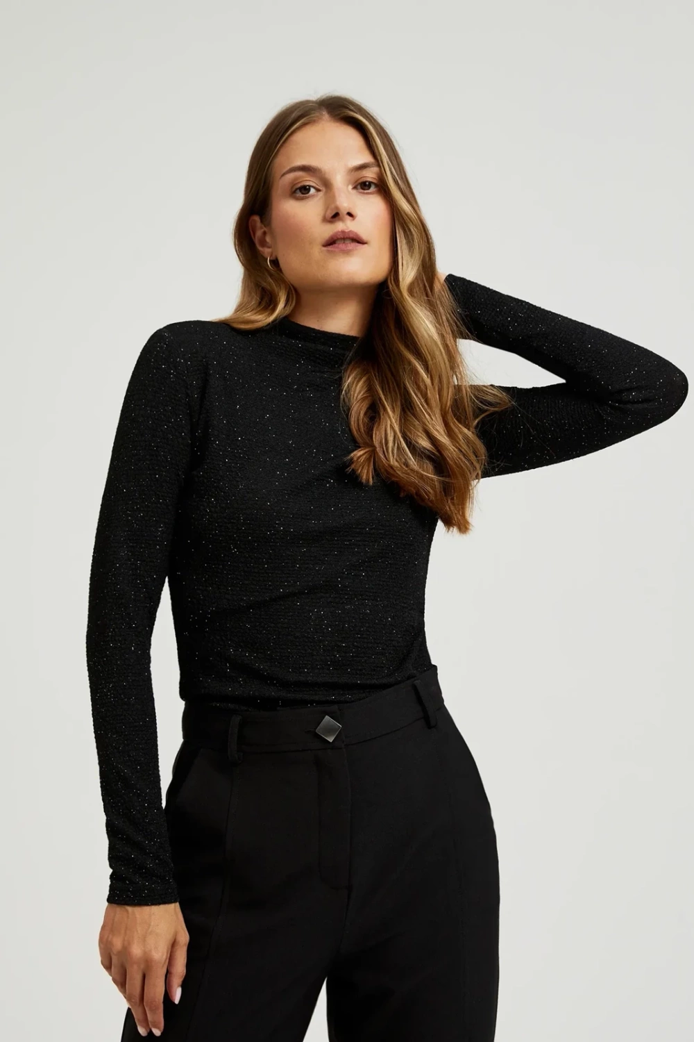 Marisse Women's Blouse Z-Ts-4522 Black