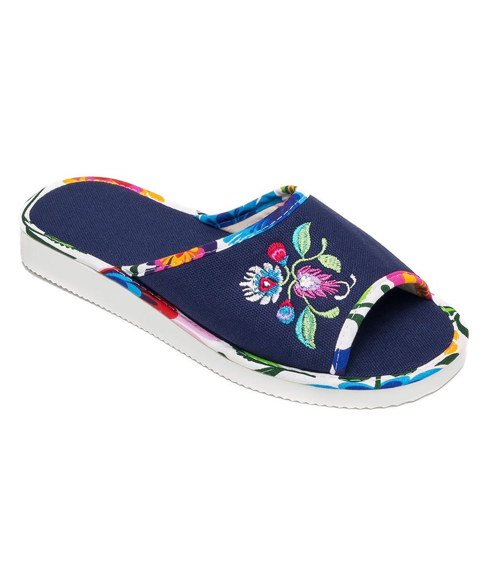 Dámske papuče Natural Style NS-060 modré