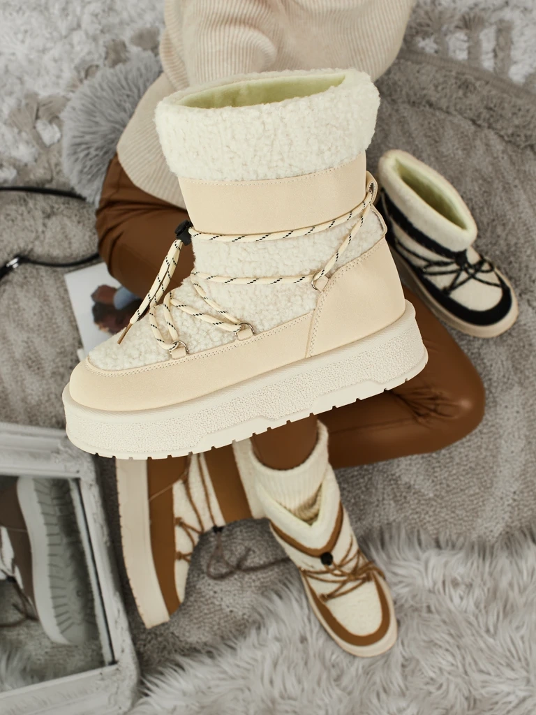 Resti Women&#039;s snow boots Quill Haven cream