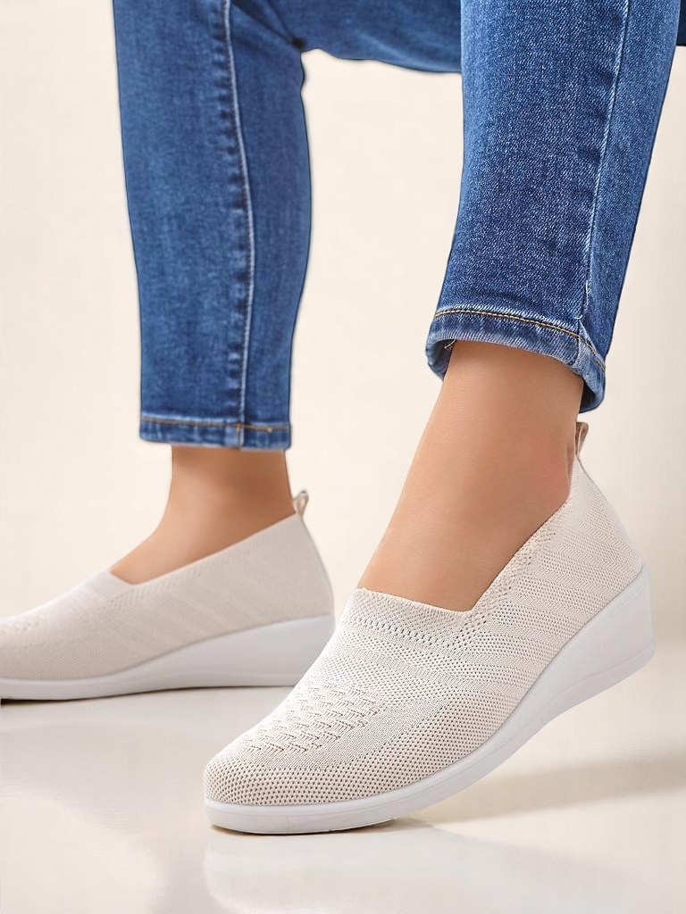 Resti Women's loafers on a low wedge Epoles