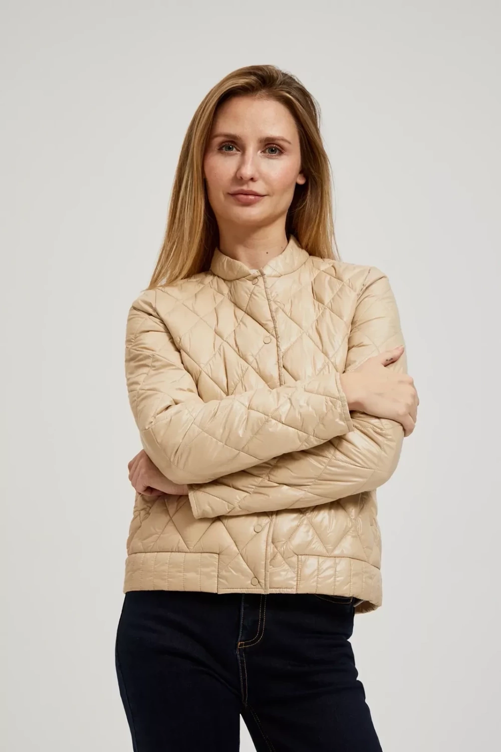 Marisse Women's Jacket L-Ku-4303 Beige